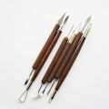 Miniatyrbillede 2 af 5: Cozy Carving Tools Keramisk Skulptur Sæt til Lermaling Skumhåndværk Træmodeller Kunstprojekter