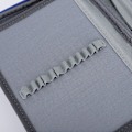 Miniatyrbild 8 av 8: 72-håls multi case med stor kapacitet Färgpenna blixtlåsväska Studentkonsttillbehör Blå 72