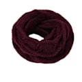 Miniatyrbilde 3 av 4: Strikket Lue Vinterlue Skjerfsett Strikket Fleece Boble Berøringsskjerm Hanskesett Vinterskjerf Kombisett Loop Tykk Strikket Skjerf Dame Gave Vintertilbehør