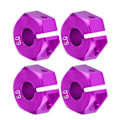 Miniatyrbild 4 av 8: 12mm Universal Wheel Hex Hub Adapter för HSP Sakura 1/10 Scale RC Bil (6mm, Lila)