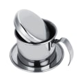 Miniatyrbilde 6 av 8: Rustfritt stål kopp vietnamesisk kaffedrypp Filter Maker Infuser Home Sliver