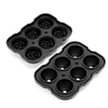 Miniatyrbilde 8 av 8: Iskubbeform Isbitkule Ball Maker Mold Silikonboks Enkel Utgivelse med Lokk for Bar Hjem