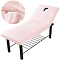 Miniatyrbilde 3 av 5: Spa Massasjebordtrekk Elastisk Kant Ensfarget Myk Polyester Allsidig Innpakning