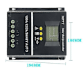 Pikkukuva 4 / 5: Pwm 100a 12v 24v 36v 48v Auto Aurinkopaneelin Lataussäädin -CNJR