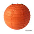 Miniatyrbillede 2 af 5: Orange Røde Papirlanterner, DIY runde lanterner egnet til bryllupper