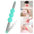 Pikkukuva 4 / 8: Uusi Muscle Roller Jooga Hierontapuikko Relax 3 Hedgehog Balls Anti Selluliitti Laihtuva Lihas Hieronta Relax Tool Hedelmänvihreä