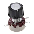 Pikkukuva 1 / 4: Korvaava 6mm Akselin Halkaisija 470K Ohm 2W Potentiometrit Potentiometri Nupilla