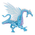 Miniatyrbillede 7 af 8: Flyvende dragemodel realistisk gammel dragefigur legetøjssamling håndværk statisk ornament legetøj PL124 249