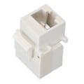 Miniatyrbilde 3 av 8: 50 stk Keystone Jack RJ45 Cat5e 90 graders slank uskjermet punch-fri Ethernet-modul nettverkskontakt