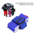 Pikkukuva 8 / 8: Suksen lumilaudan olkakannatin Nylon hihnapidike lumilautailutarvike (sininen)