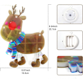 Miniatyrbillede 2 af 5: Lysende vinduespynt til jul, batteridrevet, silhuetdekoration, lysende julepynt