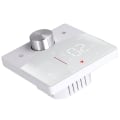 Miniatyrbilde 8 av 8: Smart termostat knottdesign LCD fargeskjermpanel digital termostat for badstuerom gulvvarmesystem hvit
