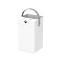Miniatyrbilde 1 av 5: Luftfukter for soverom med 2 hull, Ultralett luftfukter, 3L bærbar diffuser, Stor kapasitet, USB-lading, for hjem, baby