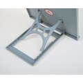 Miniatyrbillede 5 af 5: Justerbar Sort Metal Skrivebordsdokument Holder Stativ Til A4 Brev Musik, Ideel Til Skrivning, Tale Og Læsning
