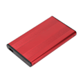 Miniatyrbillede 5 af 8: HDD-kabinet 2,5 tommer 2 TB Kapacitet 480 Mbps Overførselshastighed aluminiumslegering med USB2.0-transmission til Windows til VistaRed