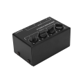 Miniatyrbilde 2 av 8: Stereomikser Passiv 4-kanals Audio Line Mini RCA bærbar for nettbrett
