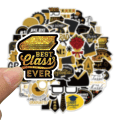 Miniatyrbild 4 av 5: 52 roliga vinyldekaler för examenssäsongen - stora bulkdekaler för bärbara datorer, telefoner, vattenflaskor och datorer
