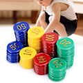 Pikkukuva 6 / 8: 160 kpl / Box Pokerimerkit Professional Family Educational Digital Chips Set
