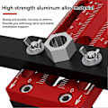Miniatyrbillede 3 af 5: Skabsdør Installations Rebounders Positioner, Skab Hardware Jig