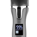 Miniatyrbillede 8 af 8: Elektrisk Foot Callus Remover LCD-skærm Død hudfjerner Fodfil Pedicureværktøj til hjemmebrug med 3 slibehoveder Sort