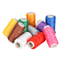 Miniatyrbillede 5 af 8: 12 stk. sytrådssæt farverigt polyester broderi værktøjer håndlavet DIY strikketilbehør