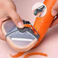 Miniatyrbild 4 av 4: 3-i-1 Multifunktionell Grönsakspelare Kreativ Skärare för Frukt Köksredskap