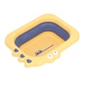 Miniatyrbilde 5 av 8: Rengjør Skyll Baby Bather Folding Multifunksjonell Bærbar Vask Spedbarn Liggende Bather for Gutt Jente Gul