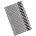 Miniatyrbild 4 av 8: 20 st Läderhålslagare Professionell kolstål Läderhålstansverktyg för läderpackning Bälte Tyg Papper Plast 4mm