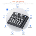 Miniatyrbild 2 av 8: V8 USB extern ljudkort mobiltelefon dator ljudkort för online sång live sändning