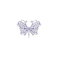 Miniatyrbillede 1 af 5: Sommerfugl Metal Die Cut til Bryllupsinvitation DIY Håndværk Scrapbooking Album
