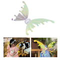 Miniatyrbild 7 av 7: Wings Toy Elektrisk Glänsande Färgglada Fairy Toys LED-lampor Färgglada justerbara vingar