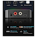 Miniatyrbild 3 av 5: Bluetooth Adapter Ljudmottagare FM Frekvensmodulering Sändare