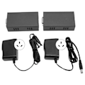 Miniatyrbild 1 av 8: VGA-förlängare High Definition IEEE 568B 380MHz VGA-splitter VGA-videosignalförlängningsadapter 100V till 240V AU-kontakt