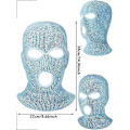 Miniatyrbild 5 av 5: Sport Balaclavas i Helansikte - Set om 3 | Vinter Utomhus Stickad Ansiktsmask | Skid Balaclava - Fluorescerande Gul, Grön och Orange