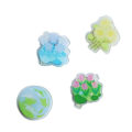 Miniatyrbillede 1 af 5: Transparent Dobbeltsidet Mappe Organizer med Akryl Fil Lukke Clips