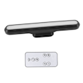 Miniatyrbillede 3 af 8: USB Genopladelig LED Skrivebordslampe Bar Magnetisk Skrivebordslampe Læsning Lys Sort Trinløs Dæmpning Batteridrevet Skab Touch Lys