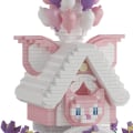 Miniatyrbild 8 av 8: Mikobyggset 3D Miniblock Ballong hus Monteringsspel DIY Pusselblockset för barn 3999 delar Typ 3