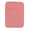 Miniatyrbild 2 av 8: Laptopfodral 15,6 tum 39x29x2cm Dubbellager Design Polyester Case för bärbar dator för OS Laptop Pro för HP för DellPink