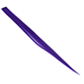 Pikkukuva 7 / 8: Värilliset hiustenpidennykset Highlight synteettiset hiuslisäkkeet Clipin hiustenpidennykset tytöille (violetti #1)