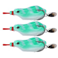 Miniatyrbillede 7 af 8: 3 stk. kunstig simulation blød sequin fiske lokkemad fiskeri tilbehør 5.5cm3#