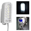 Miniatyrbillede 2 af 8: LED-arbejdslampe med svanehals og magnetfod til symaskine 110-265V EU-stik