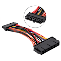 Miniatyrbillede 5 af 8: Stort 24 ben til lille 24 ben strømforsyning ATX adapterkabel til HP computer pc