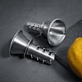 Miniatyrbillede 2 af 5: Manuel Juicer, Orange Citron Lime Sølv Rustfrit Stål Juicer Køkkenredskab