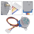 Miniatyrbillede 3 af 8: 5 stk/sæt DC 5V 4-faset 5-leder stepmotor mikroreduktion stepmotor