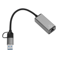Miniatyrbilde 3 av 8: Gigabit Ethernet-adapter Profesjonell stabil USB-nettverksinternettadapter for Windows
