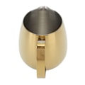 Miniatyrbilde 3 av 8: Kaffe Melk Kopp Rustfritt Stål Melkeskummer Mugg Cappuccino Latte Art Melk Mugg Gull 350ml