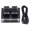 Pikkukuva 1 / 8: 2 Key Gaming Pikanäppäin Ohjelmoitava näppäimistö Type C USB All Black Multifunction kotitoimistoon