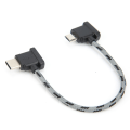Pikkukuva 3 / 8: Oikeakulmainen kaukosäädin Type C - Micro USB -datakaapeli DJI Mavic Air 2 / Mini 2:lle