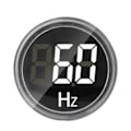 Miniatyrbillede 8 af 8: Rundt LED digitalt displaysignal AC Hertz frekvensindikator AD16-22DSH (hvid)