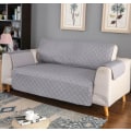 Miniatyrbilde 2 av 5: Vanntett rutete sofaovertrekk - grå, 190*196cm